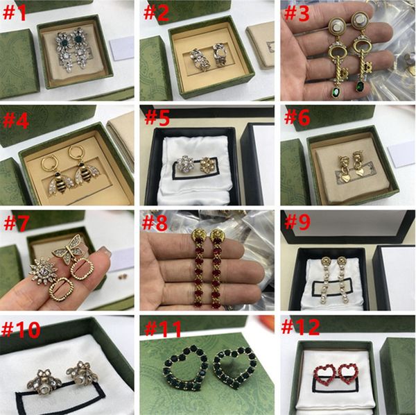 women designer dangle earrings girls ladies fashion famous letter writing bee pearl jewelry luxury couples individuality earring accessories, Golden;silver
women designer dangle earrings girls ladies fashion famous letter writing bee pearl jewelry luxury couples individuality earring accessories, Golden;silver