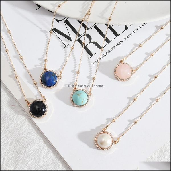 pendant necklaces pendants jewelry exquisite natural stone lapis lazi turquoise pink rose quartz chakra healing dhimv, Silver
pendant necklaces pendants jewelry exquisite natural stone lapis lazi turquoise pink rose quartz chakra healing dhimv, Silver