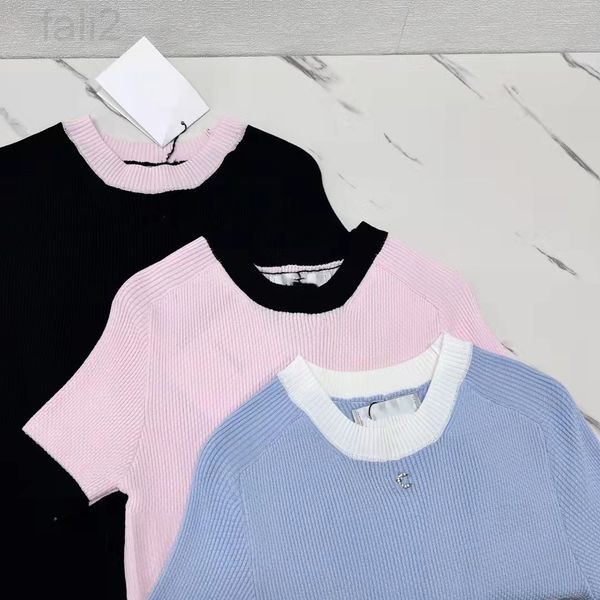 women's knits & tees designer 6032201 2022 spring and summer new style small fragrance simple leisure versatile ice porcelain silk bead, White
women's knits & tees designer 6032201 2022 spring and summer new style small fragrance simple leisure versatile ice porcelain silk bead, White