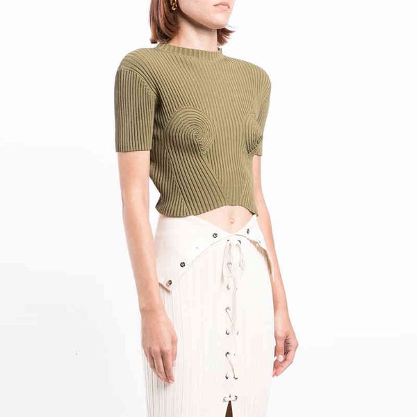 women's knits & tees dion le* spring arrival women geometric knitted t-shirt crew-neck slim fit short sleeve chic qchd, White
women's knits & tees dion le* spring arrival women geometric knitted t-shirt crew-neck slim fit short sleeve chic qchd, White