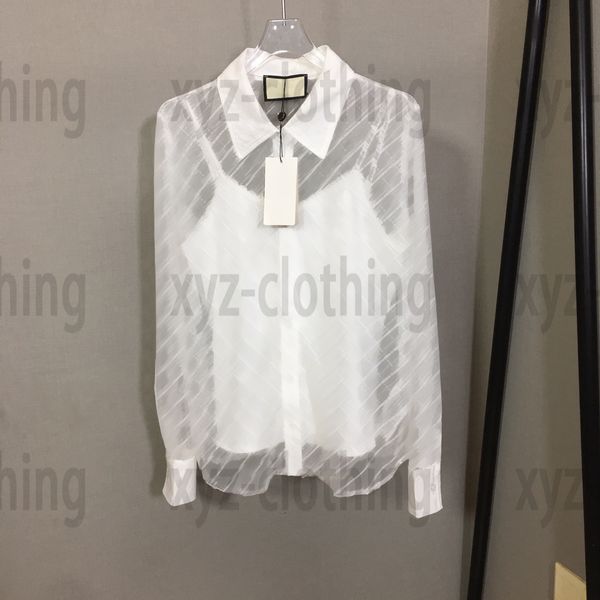 womens white blouses 2022ss blous shirts ladies fashion letter mesh see-through lapel long sleeve elegant shirt polo designer blouse shirt
womens white blouses 2022ss blous shirts ladies fashion letter mesh see-through lapel long sleeve elegant shirt polo designer blouse shirt