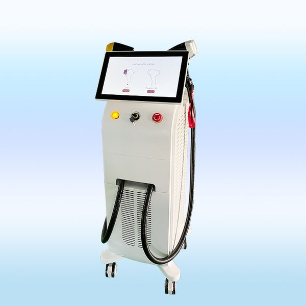 2022 new double handle diode laser hair removal machine with beautiful whole sales price for spa clinic use, Black
2022 new double handle diode laser hair removal machine with beautiful whole sales price for spa clinic use, Black