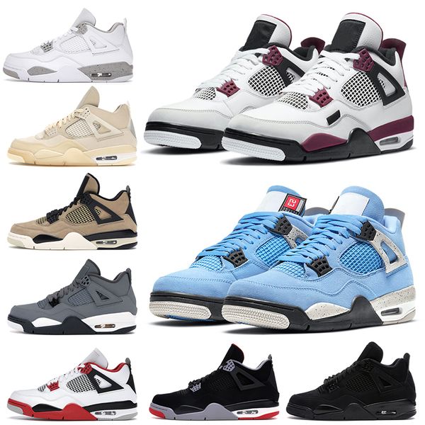 wholesale black cat 4s mens basketball shoes university blue fire red sail neon pure money sport trainers sneakers, White;red
wholesale black cat 4s mens basketball shoes university blue fire red sail neon pure money sport trainers sneakers, White;red