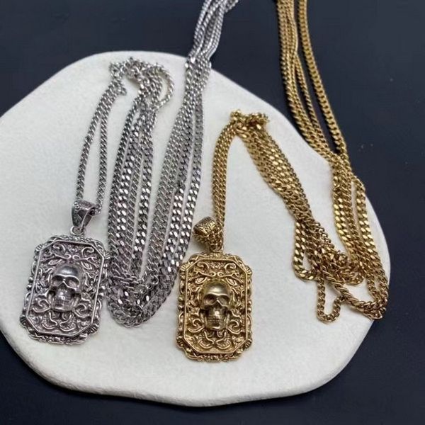 new designed skulls hanging cards pendants women's necklace ladies vintage brass pearly necklaces designer jewelry 030, Silver
new designed skulls hanging cards pendants women's necklace ladies vintage brass pearly necklaces designer jewelry 030, Silver