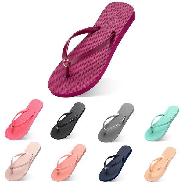 

Women Slippers Fashion Flip Flops Beach Hotel Indoor Slipper Triple Black Pink White Lemon Green Grey Navy Womens Shoes Ninety Nine