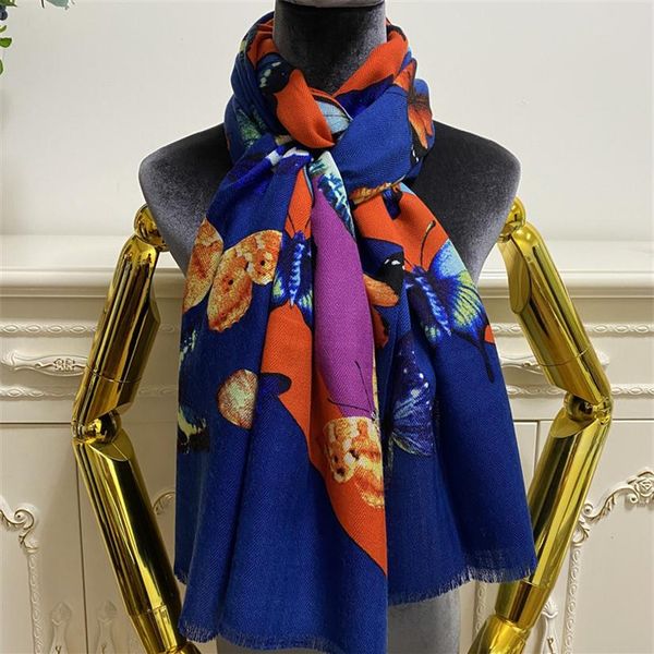 women's long scarf shawl good quality 100% wool material pint butterflypattern size 180cm - 65cm190q, Blue;gray
women's long scarf shawl good quality 100% wool material pint butterflypattern size 180cm - 65cm190q, Blue;gray