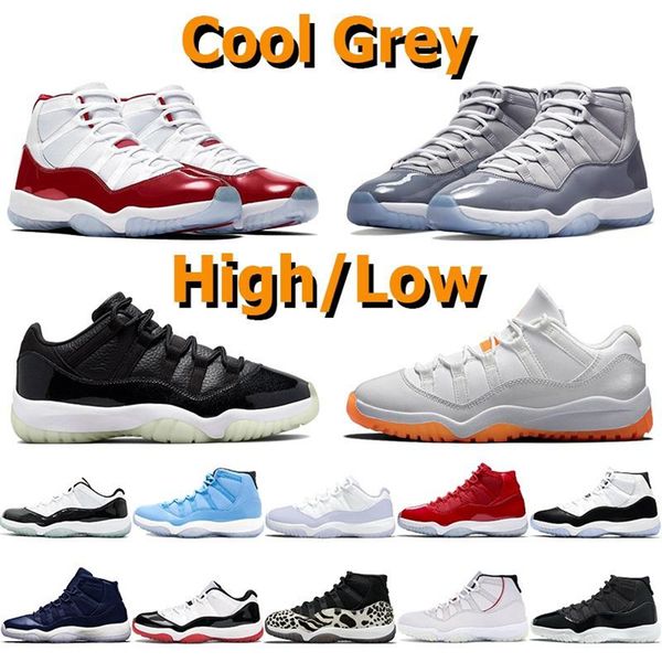 jumpman 11 11s basketball shoes men women cherry low cool grey 25th anniversary bred metallic silver pure violet mens trainers sport sneaker, Black
jumpman 11 11s basketball shoes men women cherry low cool grey 25th anniversary bred metallic silver pure violet mens trainers sport sneaker, Black