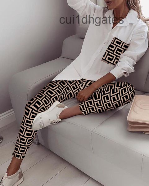 2022 designer b br t shirt new 2022 spring and autumn ol temperament women's casual suit, White
2022 designer b br t shirt new 2022 spring and autumn ol temperament women's casual suit, White