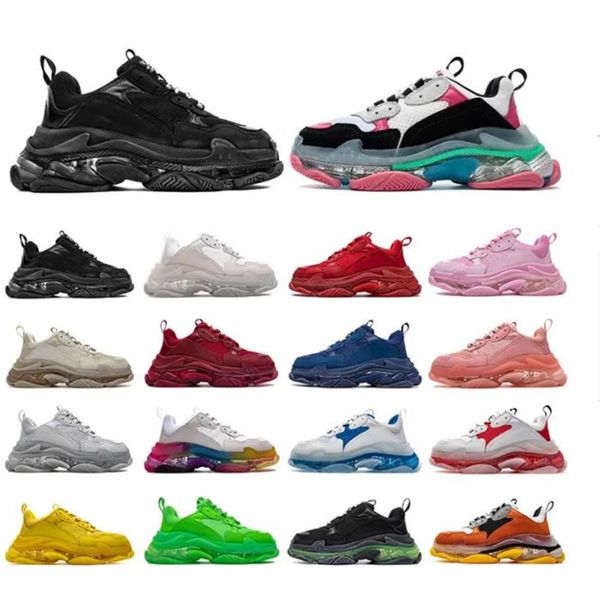 tpu paris 17fw triple s casual shoes clear bubble bottom women men running shoes old grandpa trainer chaussures luxury retro platform sneake
tpu paris 17fw triple s casual shoes clear bubble bottom women men running shoes old grandpa trainer chaussures luxury retro platform sneake