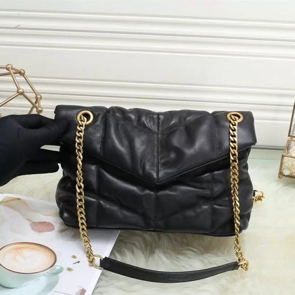 luxury designer black sheepskin classic bag chains genuine leather crossbody shoulder 29cm, Black;red
luxury designer black sheepskin classic bag chains genuine leather crossbody shoulder 29cm, Black;red