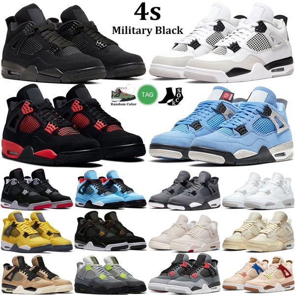 2022 4 4s men basketball shoes military black cat fir red thunder university blue white oreo cool grey bred canvas mens women trainers sport
2022 4 4s men basketball shoes military black cat fir red thunder university blue white oreo cool grey bred canvas mens women trainers sport