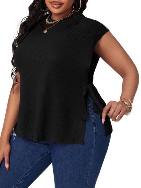 plus split tie side w5q7#, Black
plus split tie side w5q7#, Black