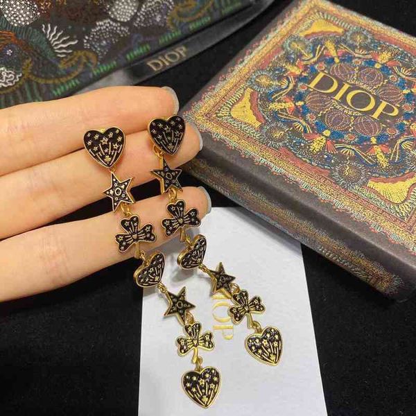 70% off jewelry 21 new black enamel geometric figure long tassel earrings female net red same earrings, Golden
70% off jewelry 21 new black enamel geometric figure long tassel earrings female net red same earrings, Golden