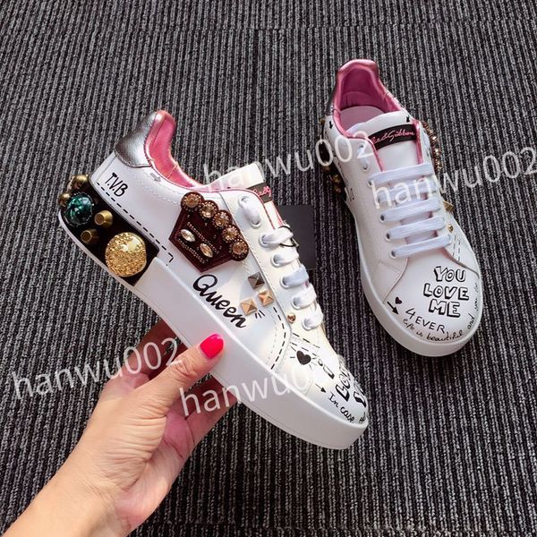 2022 designer shoes splicing trendy sneakers men women genuine leather flat print white black chaussures sport casual trainers size35-45 hc1
2022 designer shoes splicing trendy sneakers men women genuine leather flat print white black chaussures sport casual trainers size35-45 hc1