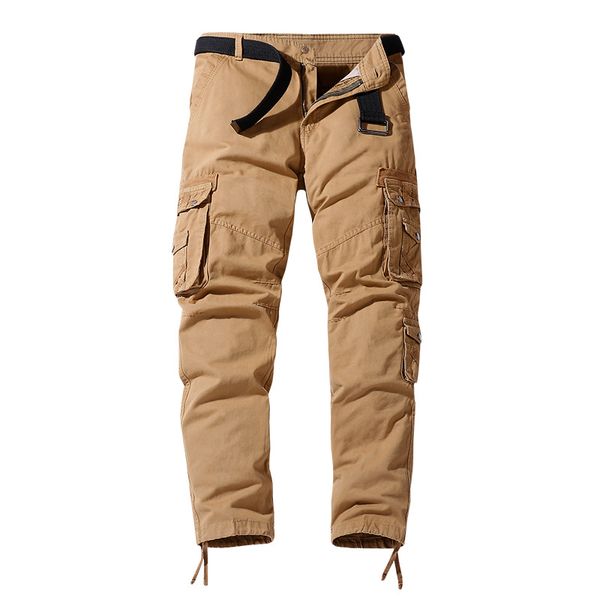 men's pants military tactical mens joggers camouflage cargo casual male 100% cotton multi-pocket fashions large size trousers, Black
men's pants military tactical mens joggers camouflage cargo casual male 100% cotton multi-pocket fashions large size trousers, Black