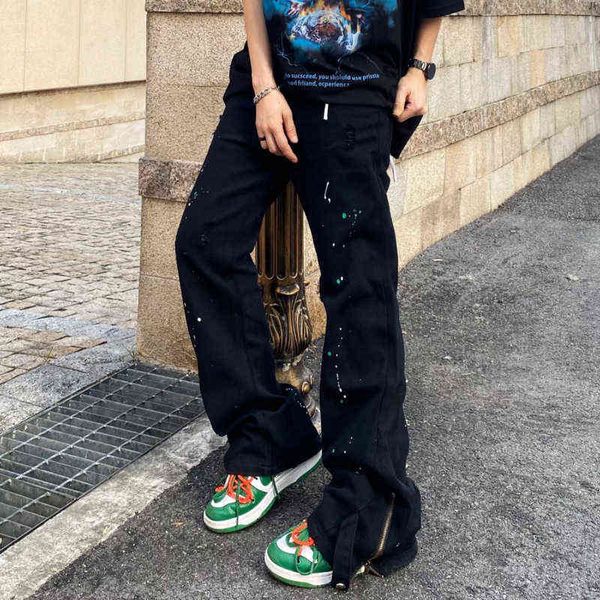 black ink splash jeans men fashion casual baggy jeans men streetwear loose hip hop straight denim pants mens trousers s-4xl t220726, Blue
black ink splash jeans men fashion casual baggy jeans men streetwear loose hip hop straight denim pants mens trousers s-4xl t220726, Blue