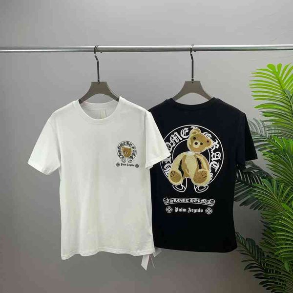 factory online export new designer brand short sleeves 2022 spring summer ch crowe sleeve t-shirt men's cross print tide, White;black
factory online export new designer brand short sleeves 2022 spring summer ch crowe sleeve t-shirt men's cross print tide, White;black