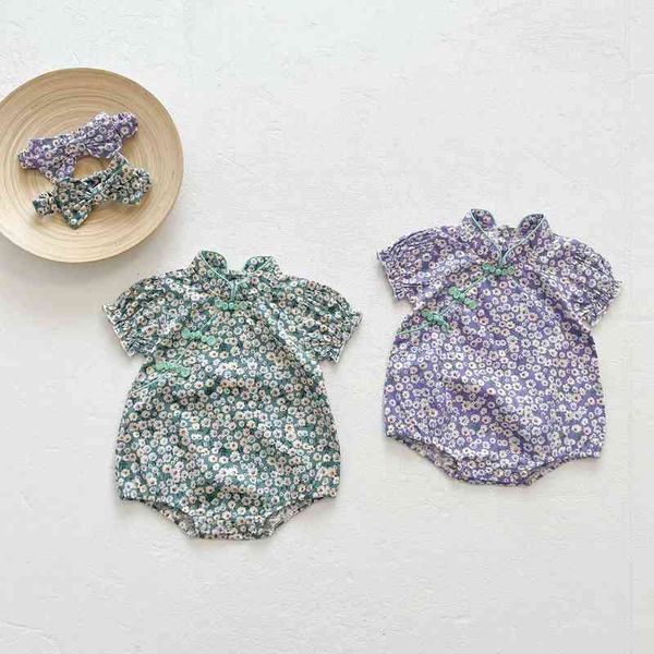 0-3t flower baby girls rumper newborn kid baby clothes summer short sleeve floral jumpsuit cute sweet cotton princess outfits g220517, Blue
0-3t flower baby girls rumper newborn kid baby clothes summer short sleeve floral jumpsuit cute sweet cotton princess outfits g220517, Blue