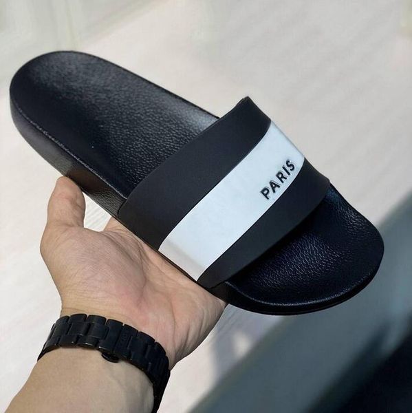 2022 paris fashion designe sandal gear bottoms mens striped sandals casual non-slip summer slippers women slipper with box, Black
2022 paris fashion designe sandal gear bottoms mens striped sandals casual non-slip summer slippers women slipper with box, Black
