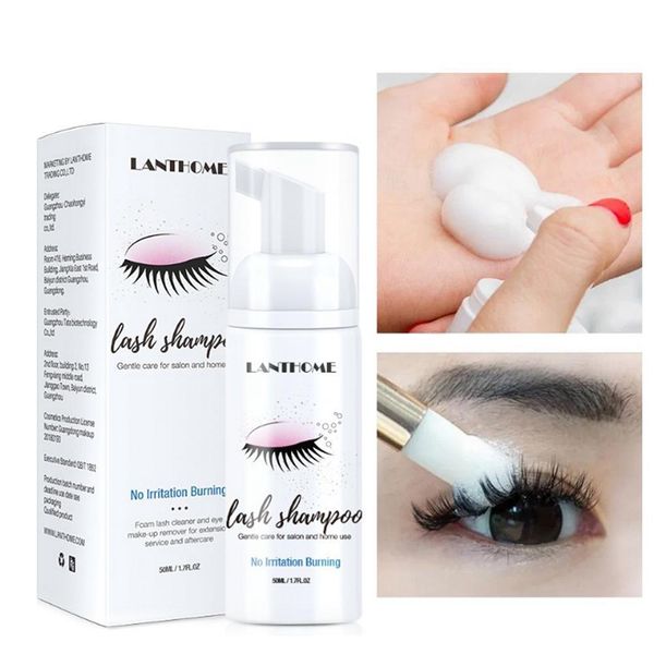 50ml eyelash extensions brush shampoo kit eyelash extension glue eye lash cleaning foam pump design no stimulation makeup clean 114
50ml eyelash extensions brush shampoo kit eyelash extension glue eye lash cleaning foam pump design no stimulation makeup clean 114