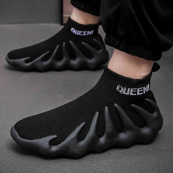 2022 spring new coconut shoes volcanic bottom breathable sports socks ocs leisure flying woven men's, Black
2022 spring new coconut shoes volcanic bottom breathable sports socks ocs leisure flying woven men's, Black