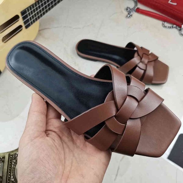 dress shoes woman summer shoes size34-42 genuine leather hollow weave slippers open-toe outdoor leisure apartments designer, Black
dress shoes woman summer shoes size34-42 genuine leather hollow weave slippers open-toe outdoor leisure apartments designer, Black