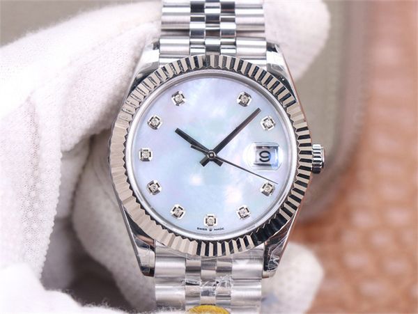 41mm ew factory version mens automatic cal.3235 watches men watch 126334 jubilee bracelet conchiglie superlative eta factory date wristwatch, Slivery;brown
41mm ew factory version mens automatic cal.3235 watches men watch 126334 jubilee bracelet conchiglie superlative eta factory date wristwatch, Slivery;brown