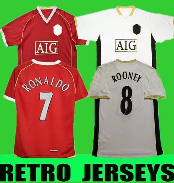 2006 2007 ronaldo rooney giggs nani manchester retro soccer jersey 06-07 home away scholes tevez berbatov vidic united vintage classic footb, Black;yellow
2006 2007 ronaldo rooney giggs nani manchester retro soccer jersey 06-07 home away scholes tevez berbatov vidic united vintage classic footb, Black;yellow