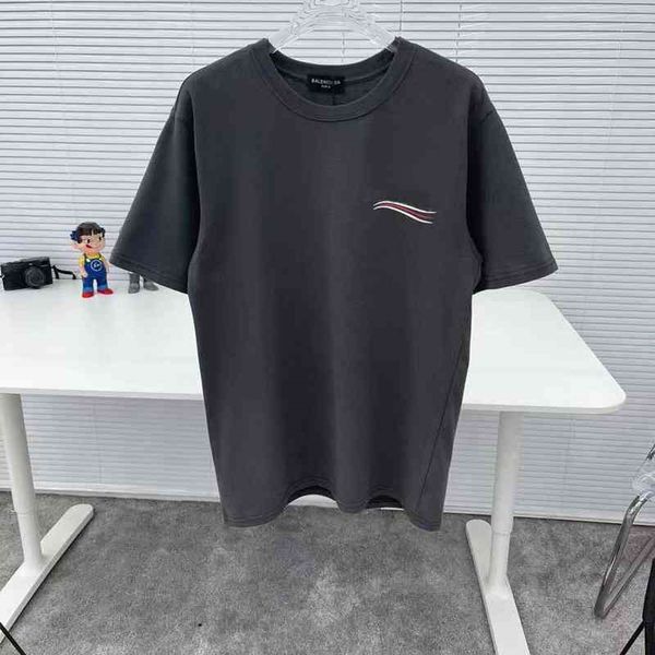 designer luxury paris classic spring and summer classic cola wave short sleeve men's and women's same style loose and versatile sw, White;black
designer luxury paris classic spring and summer classic cola wave short sleeve men's and women's same style loose and versatile sw, White;black