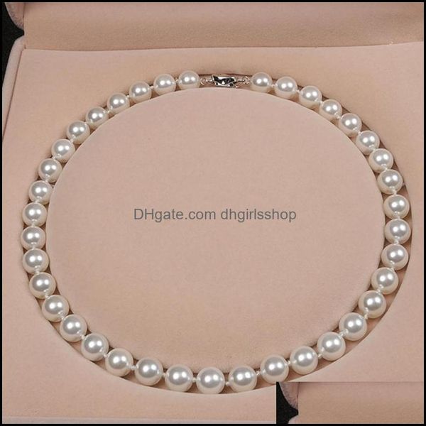 beaded necklaces pendants jewelry women shell pearl necklace 4 colors round gift for love girlfriend fash dh5sh, Silver
beaded necklaces pendants jewelry women shell pearl necklace 4 colors round gift for love girlfriend fash dh5sh, Silver