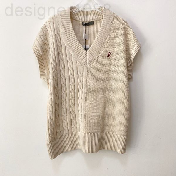 women's sweaters designer spring and summer new same fried dough twist v-neck casual loose pullover western style knitted vest shirt su, White;black
women's sweaters designer spring and summer new same fried dough twist v-neck casual loose pullover western style knitted vest shirt su, White;black