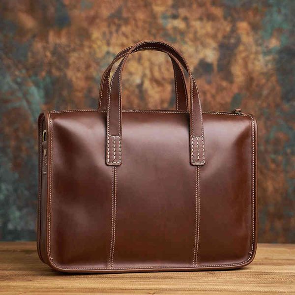 nasva men's retro crazy horse leather briefcase first layer leather casual business handbag one shoulder crossbody lapbag 220616
nasva men's retro crazy horse leather briefcase first layer leather casual business handbag one shoulder crossbody lapbag 220616