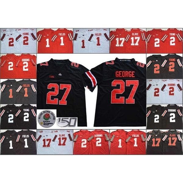 sj98 ohio state buckeyes jersey justin fields chase young archie griffin master teague iii chris olave kj hill 150th stitched, Black
sj98 ohio state buckeyes jersey justin fields chase young archie griffin master teague iii chris olave kj hill 150th stitched, Black