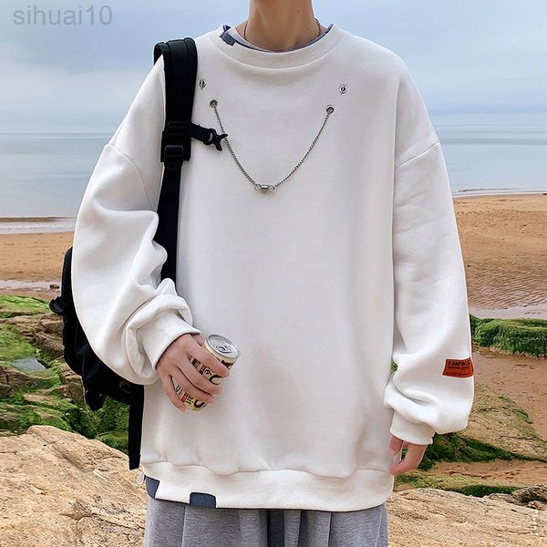 sweatshirt mannen herfst tij ins o-hals lange mouwen t-shirt grote maat loose ontwerp herenkleding fake twee sweatshirts l220730, Black
sweatshirt mannen herfst tij ins o-hals lange mouwen t-shirt grote maat loose ontwerp herenkleding fake twee sweatshirts l220730, Black