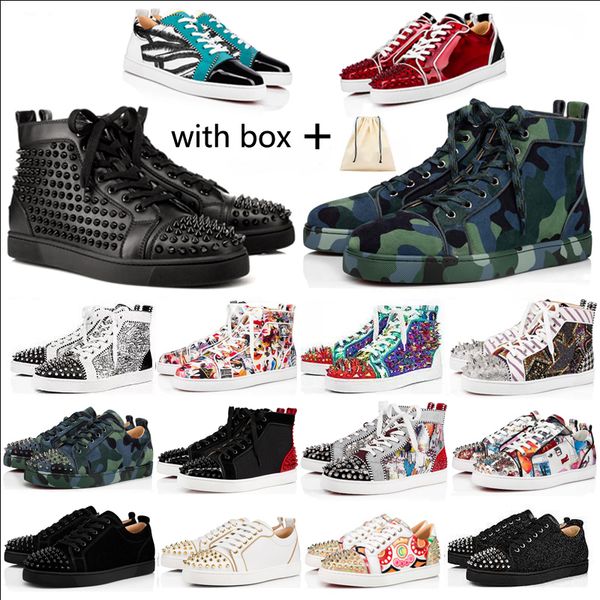 luxury red bottom men women shoe studded spikes suede leather mens sneaker womens casual shoes party lovers low platform sneakers size 36-48, Black
luxury red bottom men women shoe studded spikes suede leather mens sneaker womens casual shoes party lovers low platform sneakers size 36-48, Black