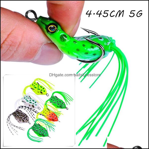 baits lures fishing sports outdoors 6 color frog soft 4.45cm 5g hooks double hook pesca tackle kl21 drop delivery 2021 81ehj
baits lures fishing sports outdoors 6 color frog soft 4.45cm 5g hooks double hook pesca tackle kl21 drop delivery 2021 81ehj
