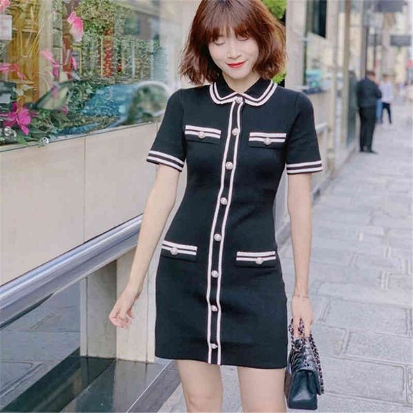 casual dresses french light luxury women's clothing autumn and winter style small fragrance color contrast striped pearl button short s, Black;gray
casual dresses french light luxury women's clothing autumn and winter style small fragrance color contrast striped pearl button short s, Black;gray