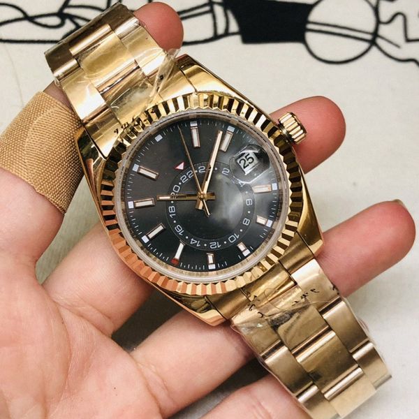 classic designer mens watch 42mm stainless steel mechanical automatic for male fashion business wristwatches y8gi#, Slivery;brown
classic designer mens watch 42mm stainless steel mechanical automatic for male fashion business wristwatches y8gi#, Slivery;brown
