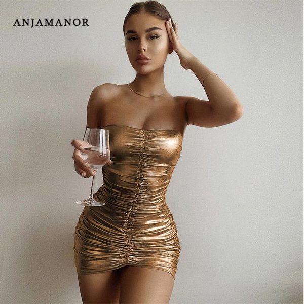 metallic tube dress gold silver birthday outfits for women clubwear summer ruched bodycon mini d32cz17, Black;gray
metallic tube dress gold silver birthday outfits for women clubwear summer ruched bodycon mini d32cz17, Black;gray