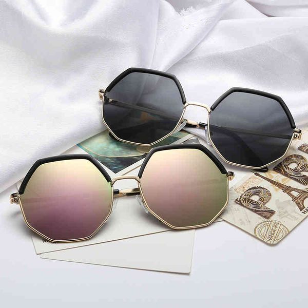 sunglasses fashion korean version net red polarized sunglasses metal half frame polygonal large q09z, White;black
sunglasses fashion korean version net red polarized sunglasses metal half frame polygonal large q09z, White;black
