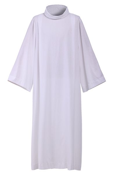 white clergy robe priest costume apparel surplice cassock alb catholic church costumes pastor clothes workship, Black;red
white clergy robe priest costume apparel surplice cassock alb catholic church costumes pastor clothes workship, Black;red
