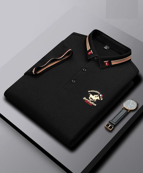 embroidery fashion man polo shirt summer fashionable printed short sleeve shirt with button men casual streetwear trendy t-shirt plus size, White;black
embroidery fashion man polo shirt summer fashionable printed short sleeve shirt with button men casual streetwear trendy t-shirt plus size, White;black