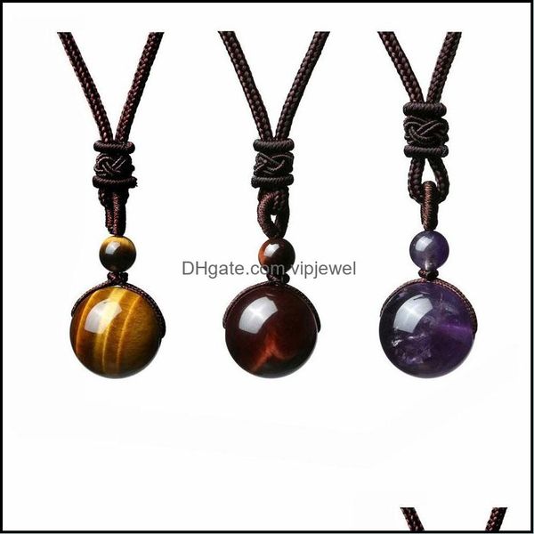 pendant necklaces pendants jewelry natural crystal stone ball bead handmade with rope chain for women me dhsgx, Silver
pendant necklaces pendants jewelry natural crystal stone ball bead handmade with rope chain for women me dhsgx, Silver