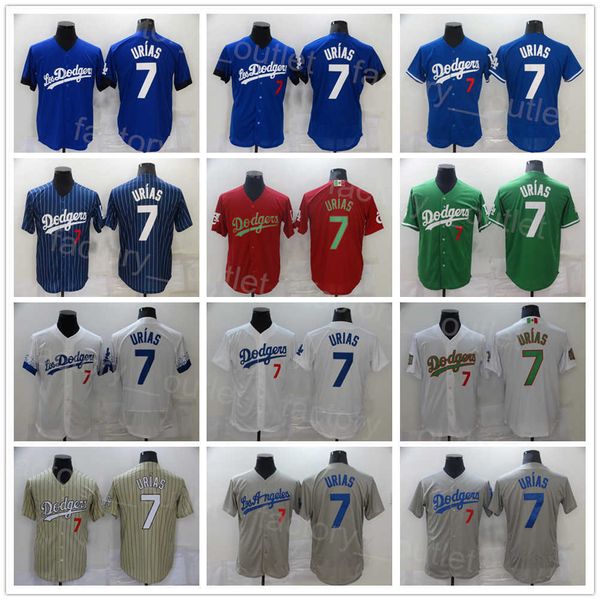 city connect baseball 7 julio urias jersey team red white black grey green brown color embroidery and stitched flexbase cool base breathable, Blue;black
city connect baseball 7 julio urias jersey team red white black grey green brown color embroidery and stitched flexbase cool base breathable, Blue;black