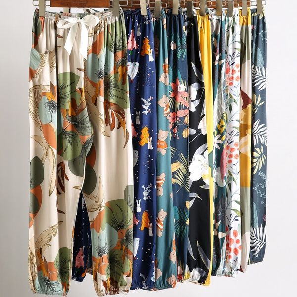 summer pajamas home pants women s korean style loose sweat trousers femme plus size beach outfits bottoms pyjamas 220808, Black;red
summer pajamas home pants women s korean style loose sweat trousers femme plus size beach outfits bottoms pyjamas 220808, Black;red