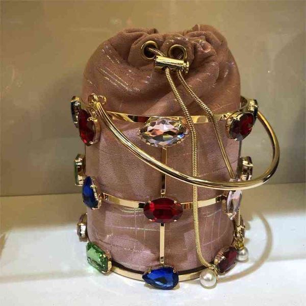 nxy evening bag colorful diamond bucekt basket clutchs women hollow out beaded alloy metallic cage handbag purse ladies dinner 0530
nxy evening bag colorful diamond bucekt basket clutchs women hollow out beaded alloy metallic cage handbag purse ladies dinner 0530