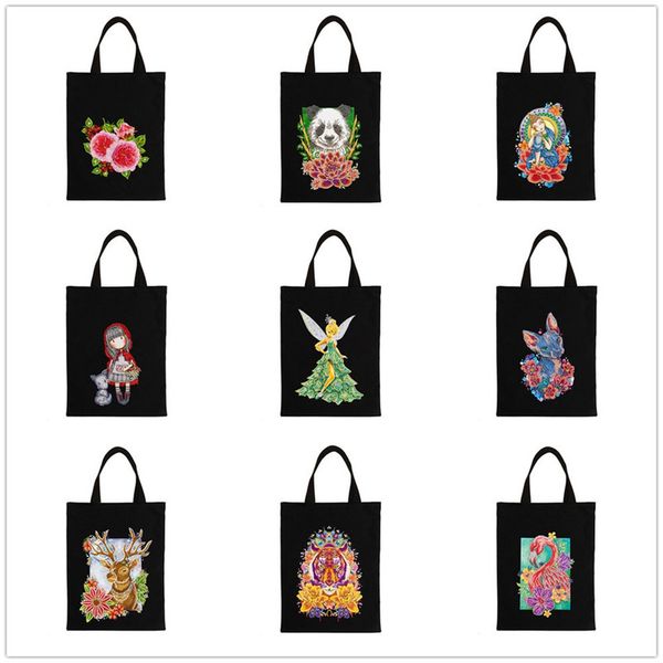 5d special diamond painting tote bag diy eco friendly shopping storage foldable canvas home crafts 220527
5d special diamond painting tote bag diy eco friendly shopping storage foldable canvas home crafts 220527