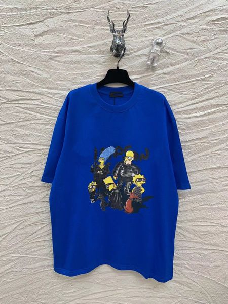 women's t-shirt designer b family high version correct printing simpson cracking effect short sleeve can be solid sxnl, White
women's t-shirt designer b family high version correct printing simpson cracking effect short sleeve can be solid sxnl, White