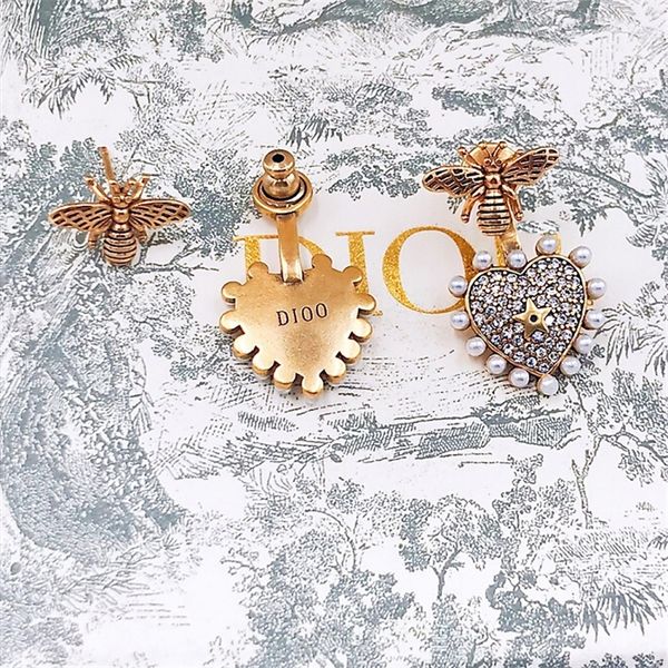 fine jewellery ornament charm earring heart-shaped five pointed star full diamond pearl earrings 925 silver needle earrings earrings female, Golden
fine jewellery ornament charm earring heart-shaped five pointed star full diamond pearl earrings 925 silver needle earrings earrings female, Golden