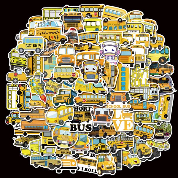 100pcs/set poster car stickers yellow school bus for skateboard lapipad bicycle motorcycle helmet guitar ps4 phone fridge decals pvc water b
100pcs/set poster car stickers yellow school bus for skateboard lapipad bicycle motorcycle helmet guitar ps4 phone fridge decals pvc water b